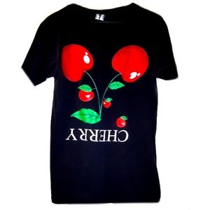 Dsamer Cherry Print Teeshirt